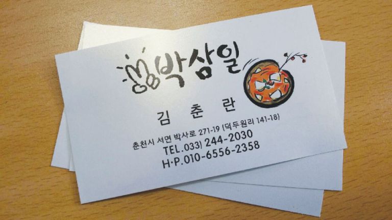 이박삼일-카멜레온